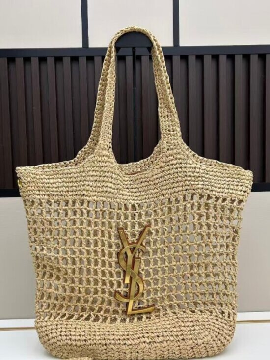 Saint Laurent Handbags - Saint Laurent's New Straw Bag
